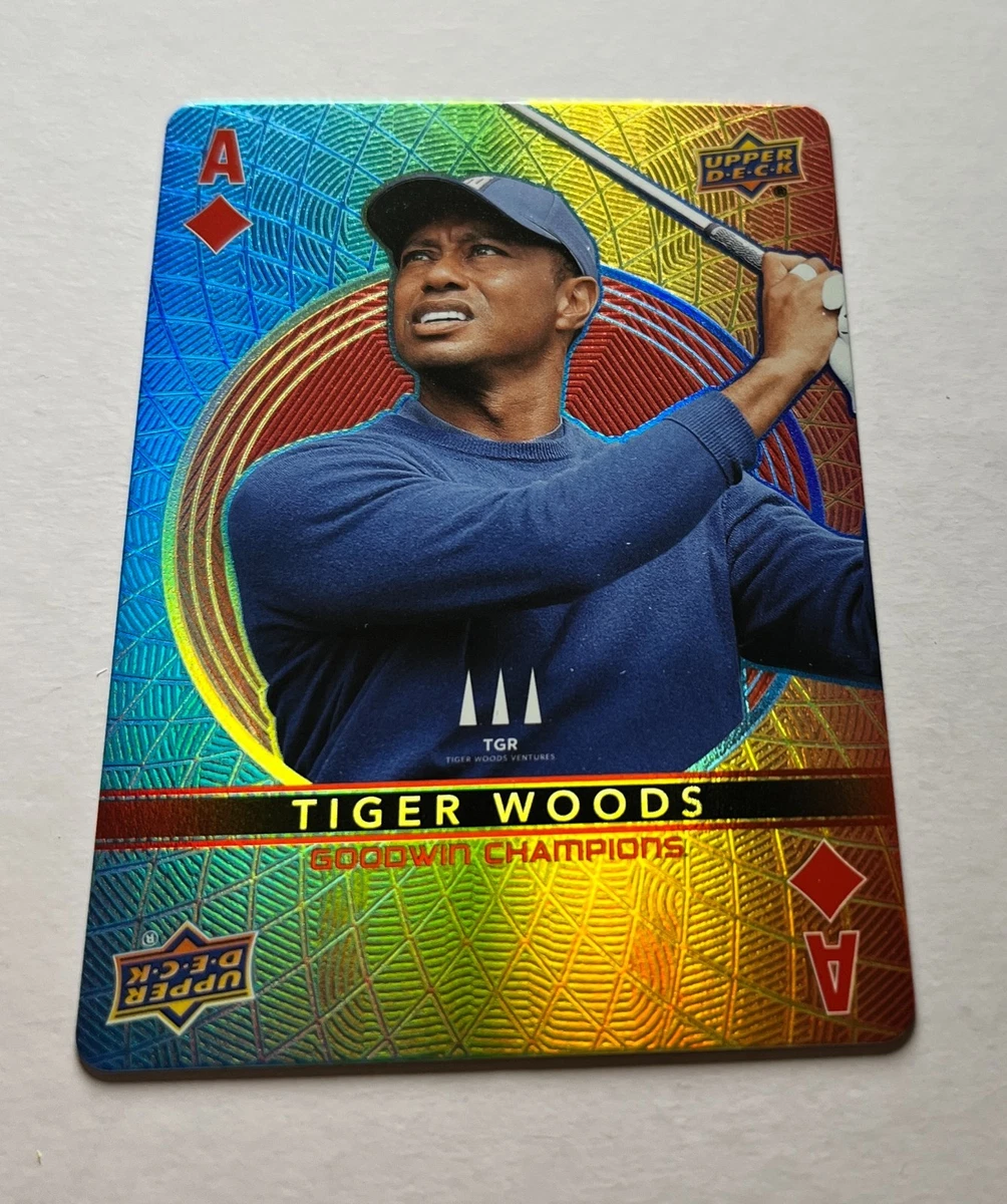 2022 Upper Deck Goodwin Champions - Tiger Woods #ACE-DIAMOND for