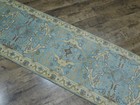 Turkish Oushak Hand Knotted Rug,Bohemian Oushak contemporary Rug 2.5x10 Ft — photo 10