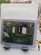 2024 Panini Gold Standard Keon Coleman #17 Buffalo Bills Rookie Auto Patch /24