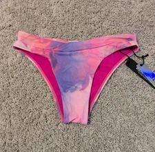 JOLYN Sea-Flex Alanna Bikini Bottoms Radiance Tie-Dye Size Small NWT