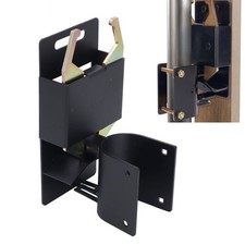 2 Way Gate Latch Lockable Anti Sag Sturdy Construction Black Farm Gate Latc
