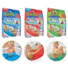 3 x Gelli Baff Bundle - Blue, Red, Green - Turn Water into Goo - Sensory To