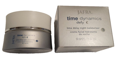New Sealed Box #3 Jafra Time Dynamics Defy Time Delay Night Moisturizer  1.7 Oz