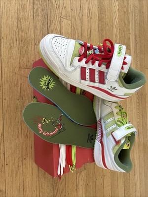 Size 8 - Dr. Seuss x adidas Forum Low The Grinch - Cream White