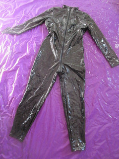 Herren Anzug Gimp Suit PVC Overall Catsuit Ganzanzug
