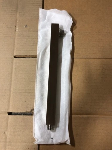 Signature Hardware SHRSA120SBN 12" Square Wall Shower Arm & Flange - Brushed Nic - Picture 1 of 3