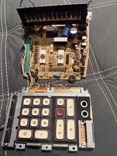 Vintage Burroughs C3161 Calculator Parts 12 DG10S Display Tubes PCB Keyboard