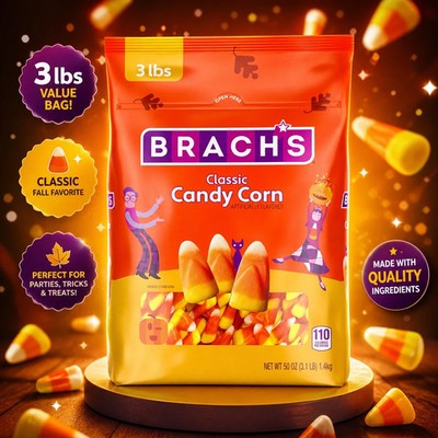 Brach'S Classic Candy Corn, Classic Treats, 50 Ounce Bag
