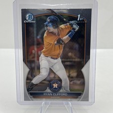 2023 Bowman Chrome Ryan Clifford 1st Bowman RC #BCP-10 Houston Astros