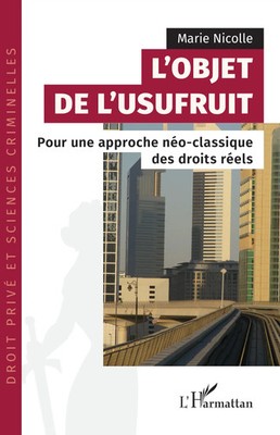 Marie Nicolle | L'objet de l'usufruit | Taschenbuch | Französisch (2025)