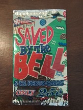 Vintage Saved By The Bell Trading Cards Pack Pacific 1992 Sealed Pack TV Show