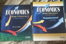 Economics Work & Prosperity With Supplement