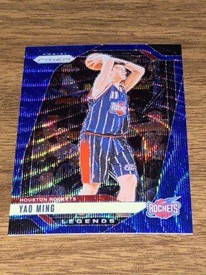 2024-25 Panini Prizm - Legends Yao Ming #284 Blue Wave Prizm /125