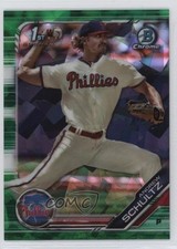 2019 Bowman Chrome Draft Sapphire Edition Green 7/50 Andrew Schultz #BDC-120 gh4