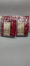 JCP Royal Velvet Hilton Panel Curtain, Majestic Red, 54"x84" (137cm X 213cm) -2