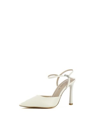 Damen Slingback Pumps weiß Carla Cote Art. K4606