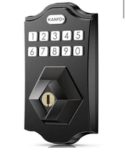Keypad Door Deadbolt Lock – Auto Lock – Keyless Entry – No WiFi