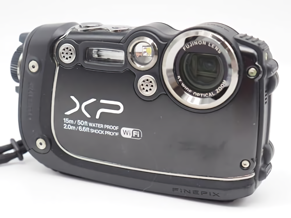 Fujifilm FinePix XP200 Black 16.4MP Waterproof Digital Camera Used