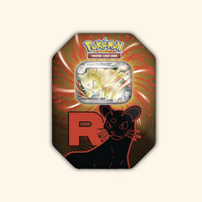 Pokemon Team Rocket's Snobilikat EX Tin Box Englisch - NEU OVP