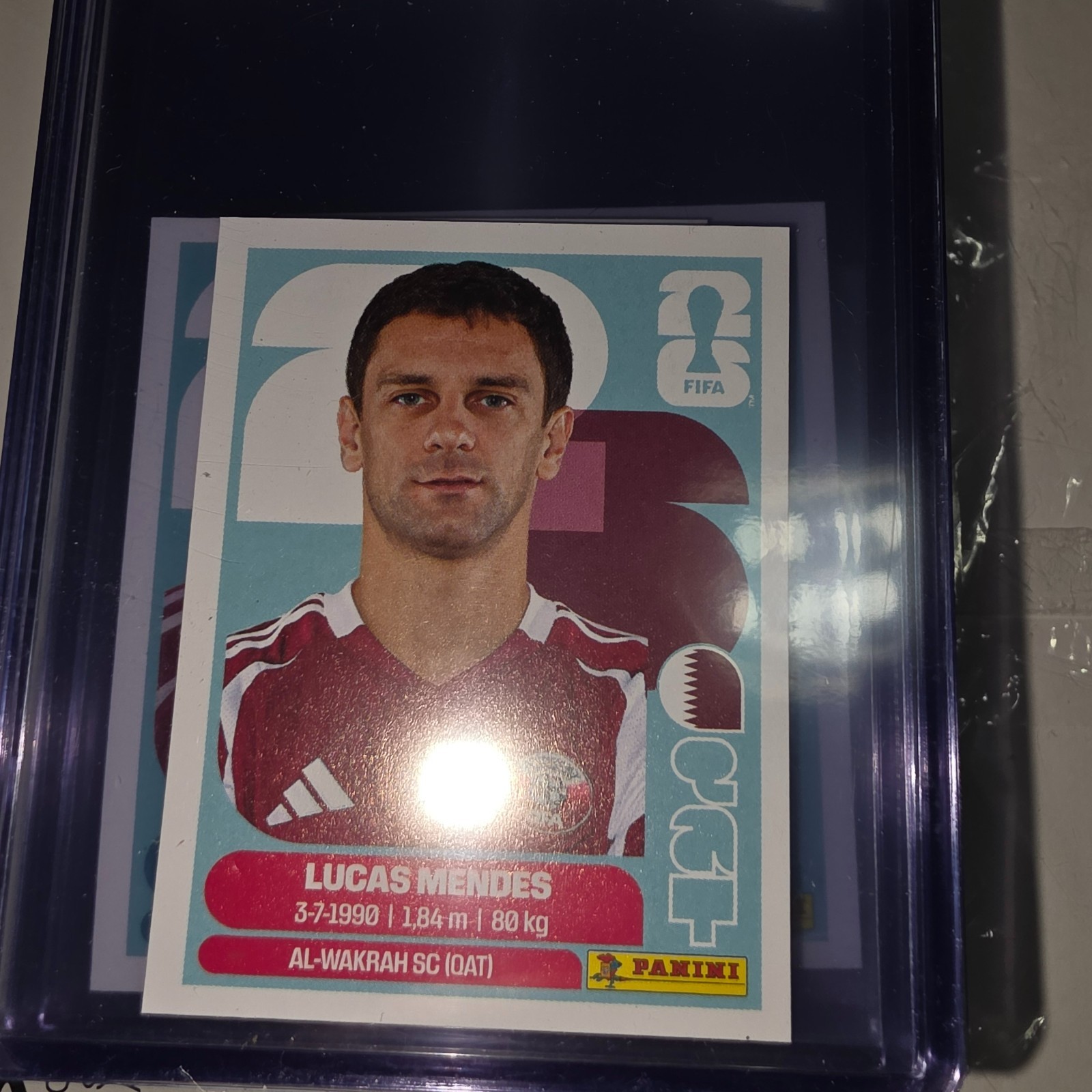 2026 Panini World Cup Sticker #QAT 4 LUCAS MENDES - QATAR