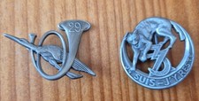 Lot de 2 insignes militaires français – 29e BCP et 3e Zouaves