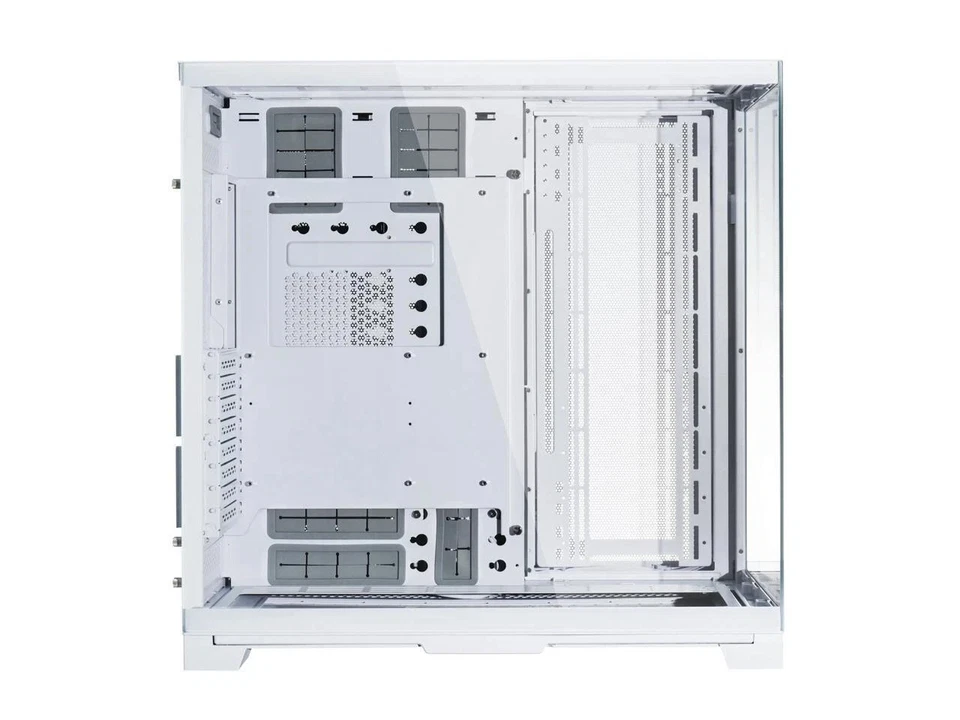 LIAN LI O11 EVO White Aluminum / Steel / Tempered Glass ATX Mid Tower Compu - Image 3 of 4