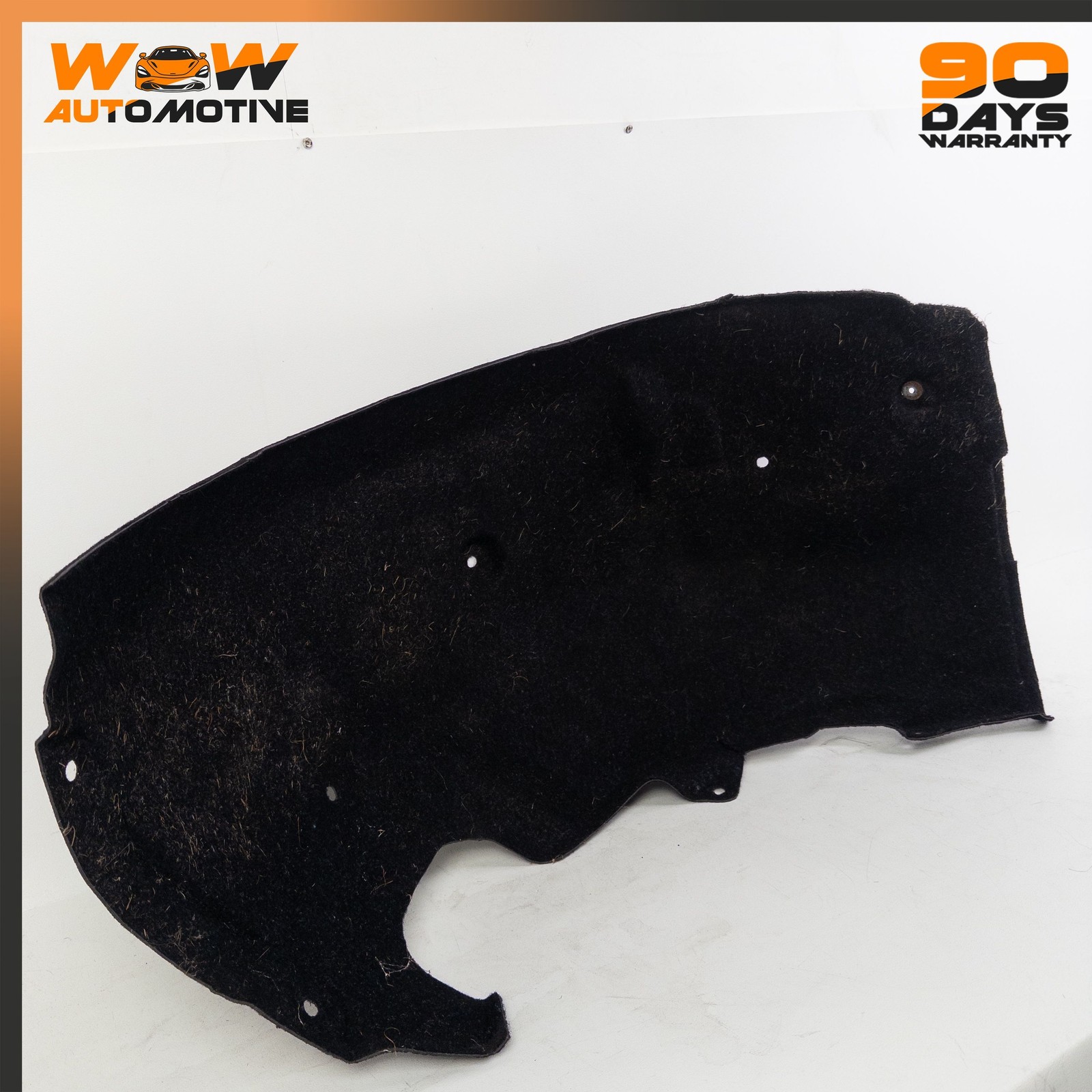 08-19 MASERATI GRANTURISMO S FRONT LEFT WHEELHOUSE FENDER LINER SPLASH GUARD OEM
