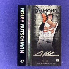 2023 Diamond Icons Black Polychromatink 7/15 Adley Rutschman Rc on card auto 
