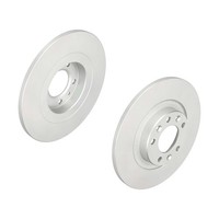 f.becker Bremsscheiben Voll Hinten Rechts Links FüR Citroen C4 Grand Picasso II