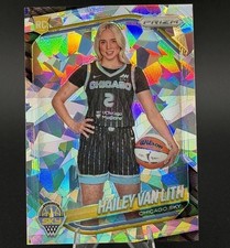 2025 Panini Prizm WNBA #139 Hailey Van Lith Ice Prizms Chicago Sky (RC)