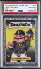 2024 BOWMAN CHROME MEGA BOX BOWMAN GPK #14 PAUL SKENES PARROTED PAUL PSA 10