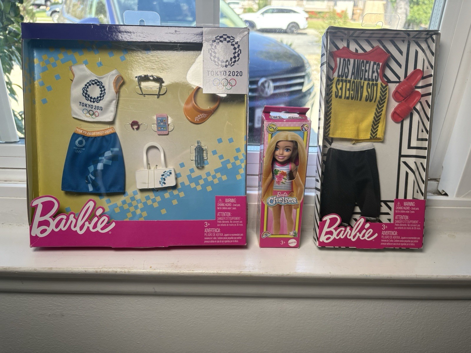 Lot Of 3 Unopened Mattel Barbie Doll Items