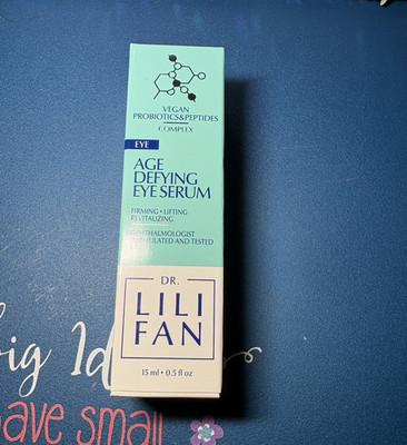 Dr. Lili Fan Age Defying Eye Serum Vegan Cruelty-Free 0.5 fl oz