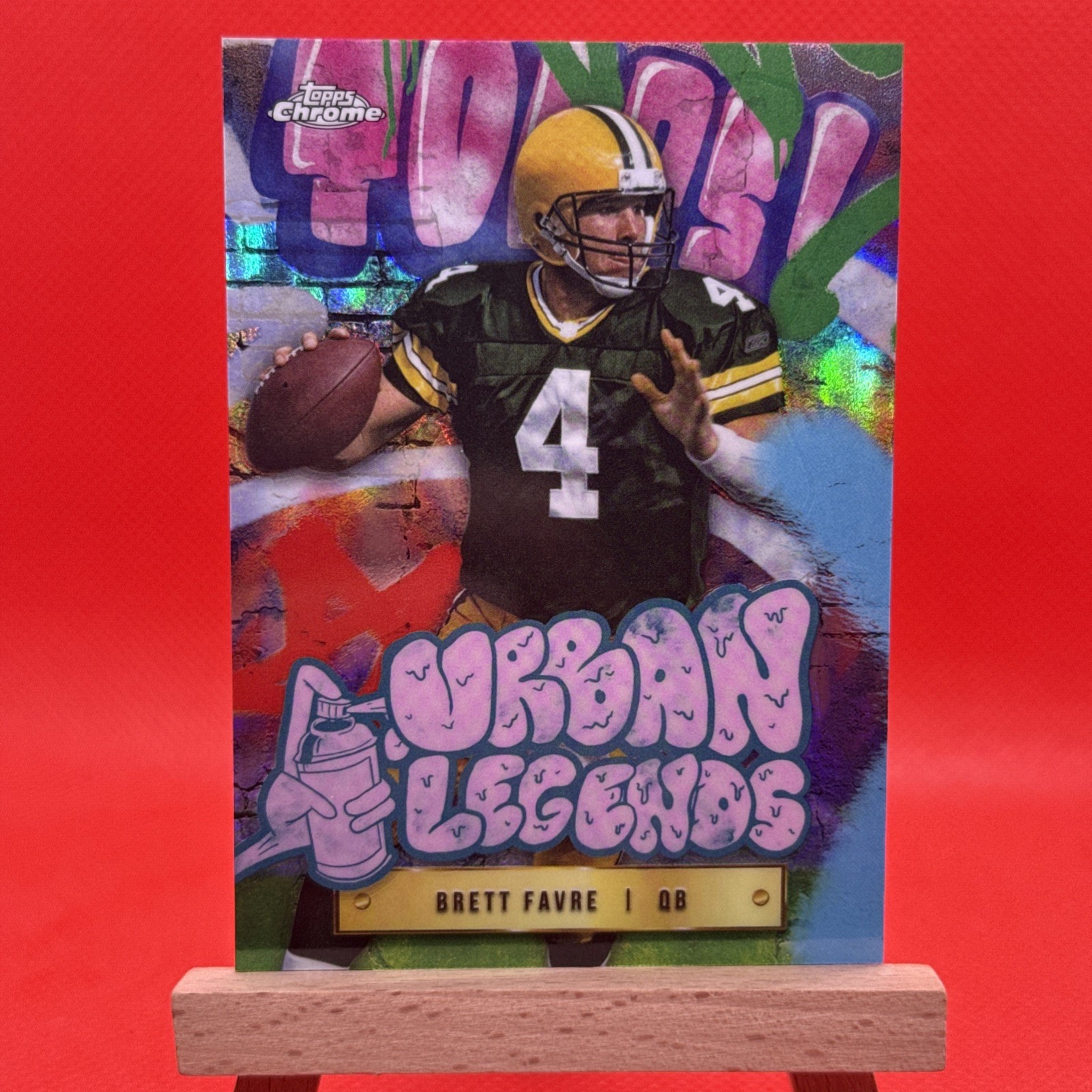 2024 Topps Chrome Urban Legends #UL-20 BRETT FAVRE Green Bay Packers SSP