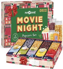 Movie Night Christmas s - Holiday corn  Baskets  Sets - 5