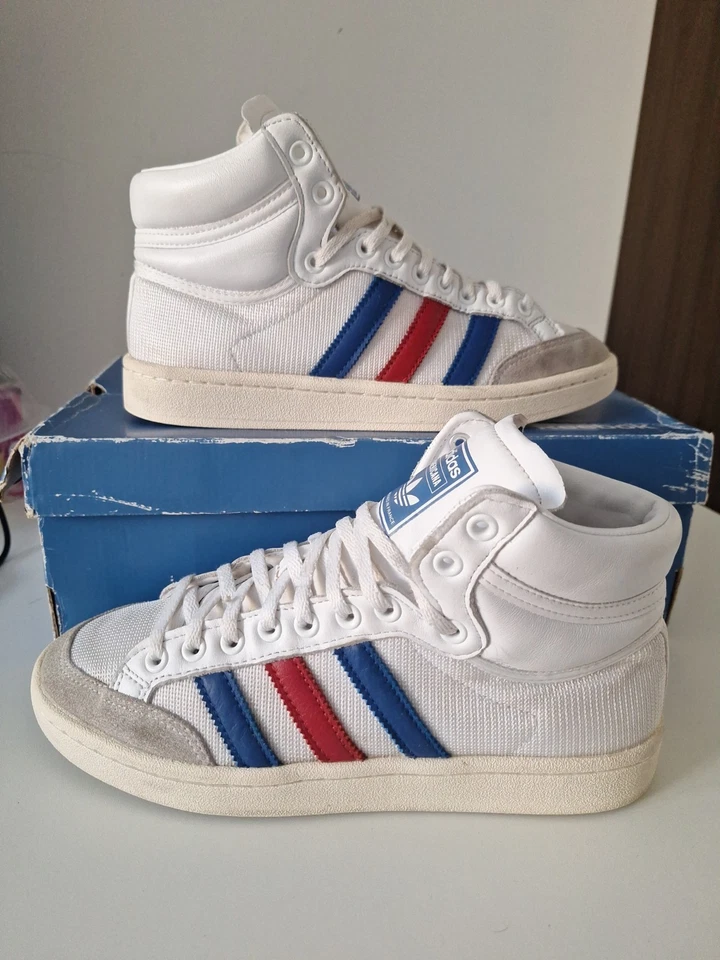 ADIDAS AMERICANA HI OG 40EU US7 DESIGNED IN FRANCE 1984 TOPTEN GAZELLE SAMBA - Photo 3/4
