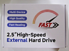 New Large Capacity 4TB External Hard Drive USB 3.2 Gen 1 Portable Hard Drive
