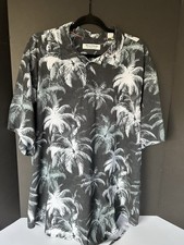 Tommy Bahama the Bahama Coast palm burst Island zone Polo size XLT