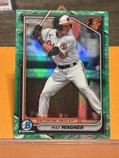 2024 Bowman - Chrome Prospects Max Wagner Lunar Glow Refractor (RC) Orioles