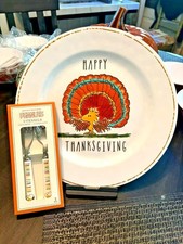 Pottery Barn holiday Snoopy DINNER SET Thanksgiving Peanuts Disney Gift Melamine