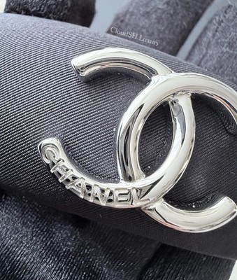 Auth Chanel 25P CC Logo Black Silk Headband - Kept Unused | eBay display picture 3