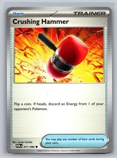 Crushing Hammer 071/088 Common Perfect Order Pokemon Card A003-080 Near Mint