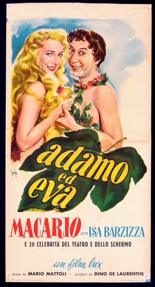 Locandina di Adamo ed Eva (1950)