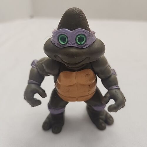 1993 Teenage Mutant Ninja Turtle Troll Doll Donatello/Donnie No Hair - Picture 2 of 4