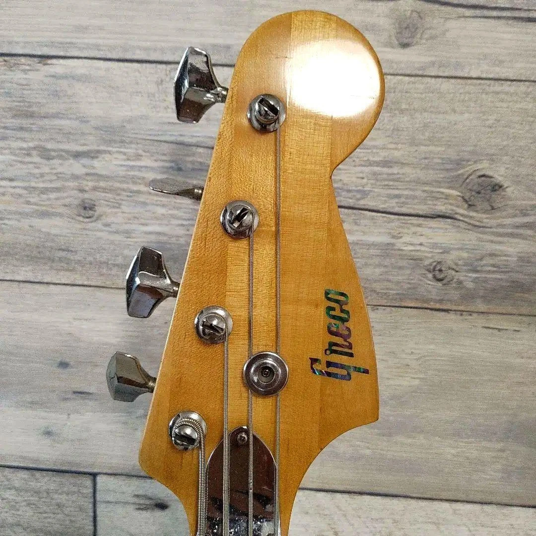 Greco Electric Bass Guitar Jazz Bass JB 450 1970s sunburst Used From Japan