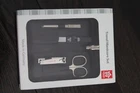 PFEILRING TRAVEL MANICURE SET 0195900300 WITH CASE MADE IN GERMANY