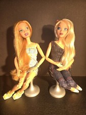 2 My Scene Dolls Blonde & Red Hair Green and ...