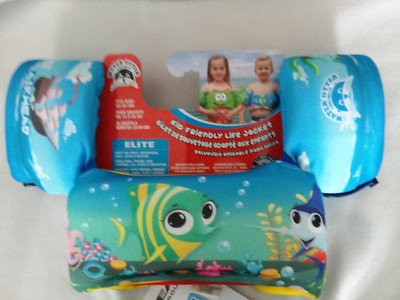 #ad Kids Life Jacket Airhead Water Otter Treasure Island Elite 33 55 lbs. Pool Lake $26.75