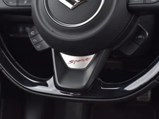 Steel Cover for Suzuki Swift Sport Steering Wheel Decor Tuning Accessories RZ AZ FZ NZ