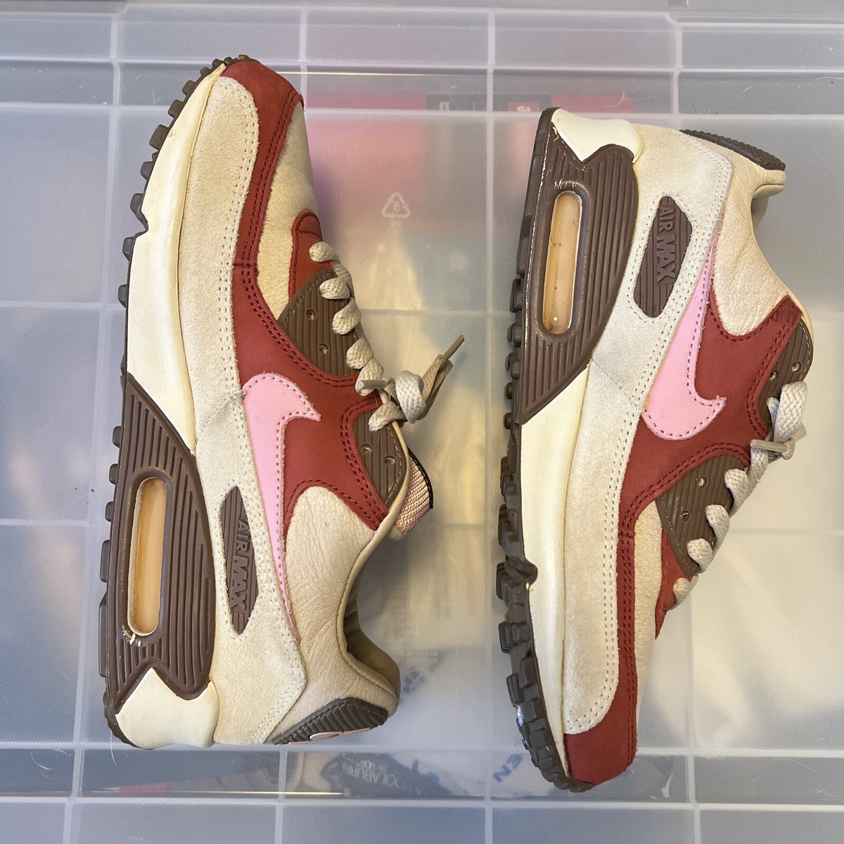Size 8 - Nike DQM x Air Max 90 2004 Bacon | eBay
